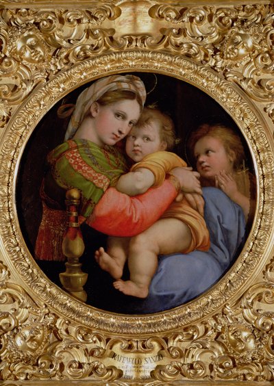 The Madonna of the Chair by Raffaello Sanzio Raphael